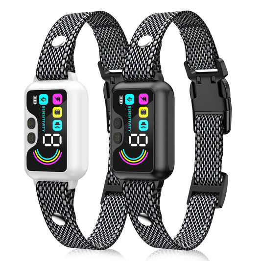 Bark Collar, 2 Pack Dog Bark Collar for Large Medium Small Dogs Smart Bark Collar with 7 Training Modes,Rechargeable Anti Barking Training Collar with 8 Adjustable Sensitivity,Bark Collar with Beep