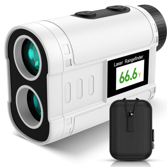 Golf Rangefinder Magnetic-LAKWAR Golf Rangefinder with Slope Laser Range Finder Golfing 6X Magnification
