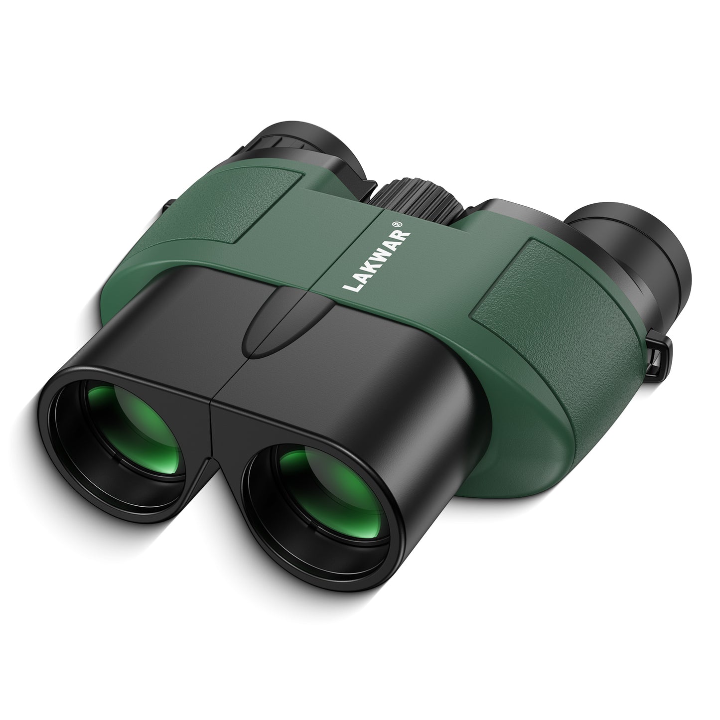 LAKWAR Compact Binoculars 10X25, Binoculars for Adults and Kids with Weak Light Vision, Lightweight Small Binoculars for Bird Watching, Travel, Concerts, Hunting, Hiking
