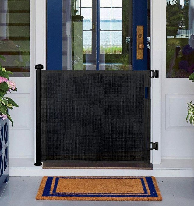 Mesh Baby & Dog Pet Safety Gate for Stairs & Doorways