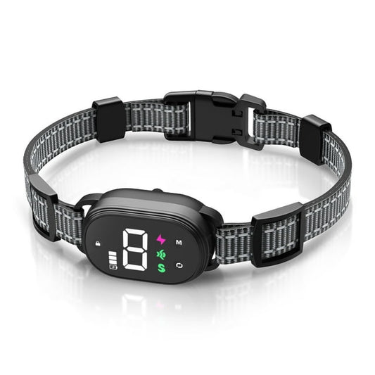 Dog Bark Collar,Bark Collar for Large Medium Small Dogs,Smart Bark Collar,Rechargeable Anti Barking Training Collar with 8 Adjustable Sensitivity,Bark Shock Collar with Beep,BlacK