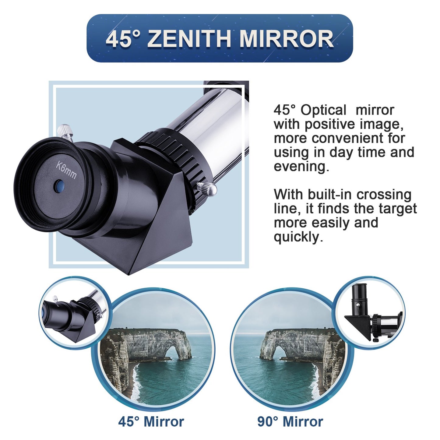 LAKWAR Telescope for Adults & Kids, 70mm Aperture Refractor Telescopes for Astronomy Beginners, Portable Travel Telescope with Phone Adapter & Wireless Remote, Astronomy Gifts for Kids