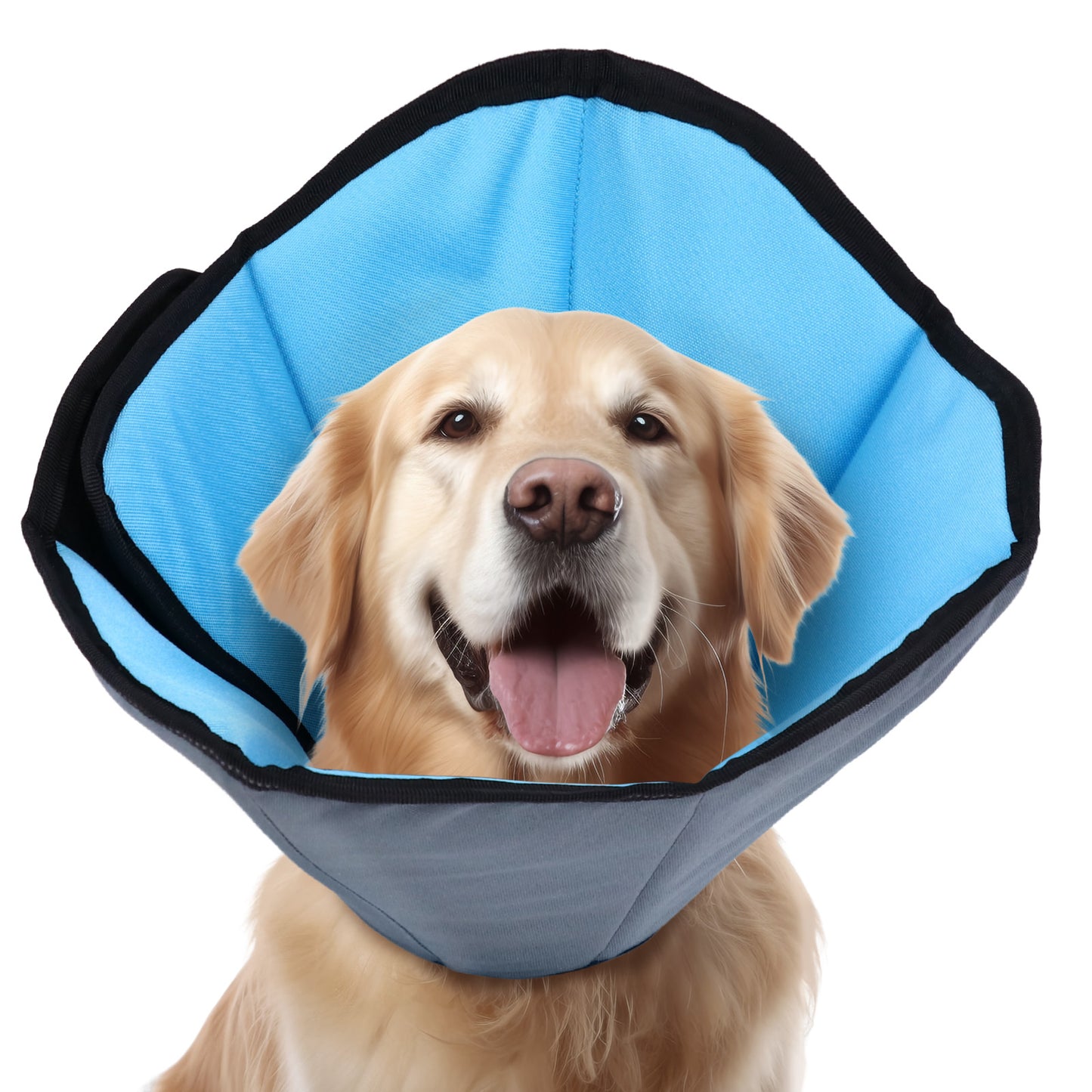 LAKWAR Dog Cone Collar for Anti Licking-M