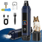 Dog Nail Grinder Upgraded,Professional 6-Speed Rechargeable Electric Dog Nail Clippers Pet Nail Trimmer Painless Paws Grooming & Smoothing for Small Medium Large Dogs & Cats