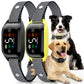 Bark Collar for Dogs 2 Pack,LAKWAR Rechargeable Stop Barking Training Collar with 8 Sensitivity,Bark Collar with Beep Vibration Shock