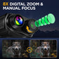 LAKWAR 8X Night Vision Binoculars for Total Darkness with 32G TF Card Infrared Digital Night Vision Binocular with Large Viewing Screen Hunting Binoculars for Day and Night