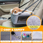 Dog Car Seat for Small Dogs-Booster Car Seat Sturdy with Metal Frame Safety Leash Comfort Cushion for Pets up to 20 lbs