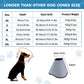 LAKWAR Dog Cone Collar for Anti Licking-S