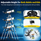 Telescope for Adults and Kids Beginners -500mm Astronomical Refracting Telescope with Carry Bag, Phone Adapter