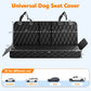 Dog Car Seat Cover-LAKWAR Non-slip Dog Car Bench with Seatbelt Waterproof Pet Car Seat Protector and Scratch-Resistant Dog Car Back Seat Protection