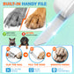 LAKWAR Professional Dog Nail Clipper - Lighted Dog Nail Trimmer for Large Dogs - Easy and Safe Pets Grooming Clippers - Cat Claw Trimmer with Nail File & Safety Guard