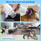 Dog Nail Grinder With Light,4 Speed Rechargeble Dog Nail Trimmers with LED Light for Pet Urine