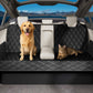 Dog Car Seat Cover-LAKWAR Non-slip Dog Car Bench with Seatbelt Waterproof Pet Car Seat Protector and Scratch-Resistant Dog Car Back Seat Protection