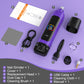 Dog Nail Trimmer Upgraded, Lighted 6-Speed Rechargeable Electric Dog Nail Clippers Pet Nail Trimmer Painless Paws Grooming & Smoothing for Small Medium Large Dogs & Cats (Purple)