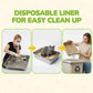 LAKWAR Disposable Litter Boxes-6 Pack Large