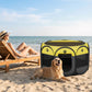 Pop Up Dog Playpen Large 44.5-Pet Playpen Indoor Dog Crate Tent Cage Outdoor-Portable Enclosure Kennel with Top & Locking Zipper for Dogs/Cats/Rabbits