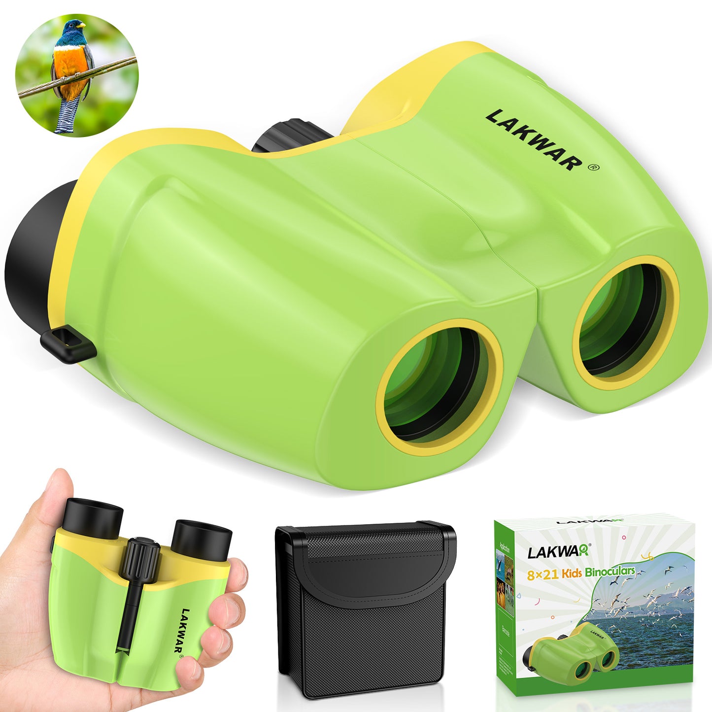 Binoculars for Kids,8X21 Compact Binocular for Adults,BAK4 Prism FMC Lens Waterproof Binoculars for Bird Watching,Easy Focus Binoculars Outdoor Sport,Hunting,Theater and Concerts