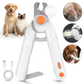LAKWAR Professional Dog Nail Clipper - Lighted Dog Nail Trimmer for Large Dogs - Easy and Safe Pets Grooming Clippers - Cat Claw Trimmer with Nail File & Safety Guard