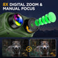 Night Vision Googles,8X Night Vision Binoculars with 5000mAh Large Battery, 3'' HD Screen Digital Binoculars with 7 Level IR for Camping and Observe Can Save Photo and Video with 32GB TFCard