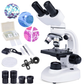 40x-1000x Compound Binocular Microscope for Adults Professional,microscopes for Student Educate Biological Microscope LAB Micro Scope microscopio