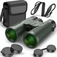 Binoculars-12X42mm Binoculars for Adult with Low Light Vision for Bird Watching Hunting Hiking Travel Stargazing Concerts Sports