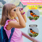 10x25 Compact Binoculars for Kids- Waterproof/Easy Focus/High Powered/ Low Light Vision Binoculars for Adult and Kids