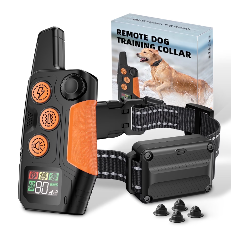 LAKWAR Dog Training Collar with Remote 3300FT - Dog Shock Collar for All Dogs, Rechargeable Dog Bark Collar with Beep/Vibration/Shock Modes, Security Lock, Rainproof