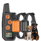 Dog Training Collar with Remote 2 Collars-Dog Shock Collar for All Dogs, Rechargeable Dog Bark Collar with Beep/Vibration/Shock Modes, Security Lock, Rainproof