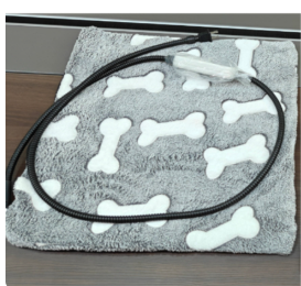 Pet Heating Pad for Dog Heated Cat Bed with Steel-Wrapped Cord and Soft Fleece Cover Large for Dog and Cat