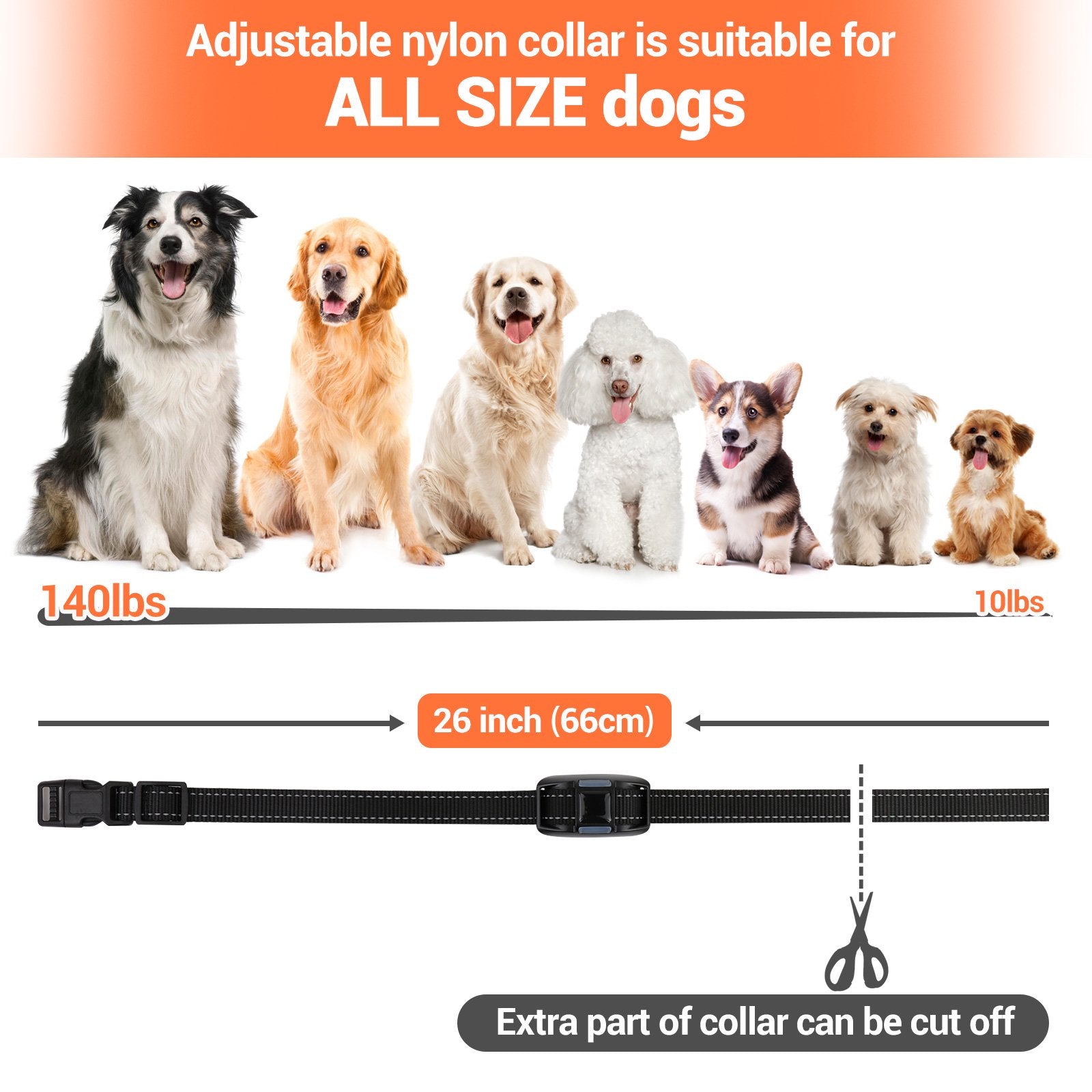 Dog shock outlet collar voltage