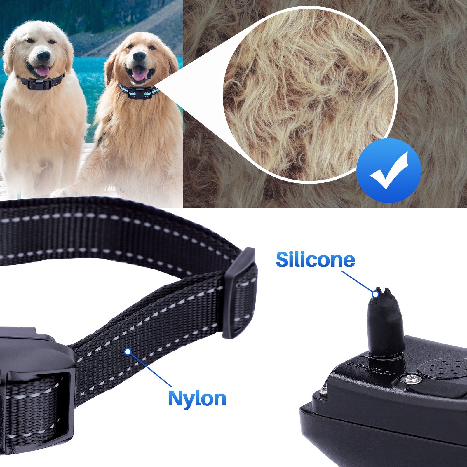 Static shock store collars for dogs